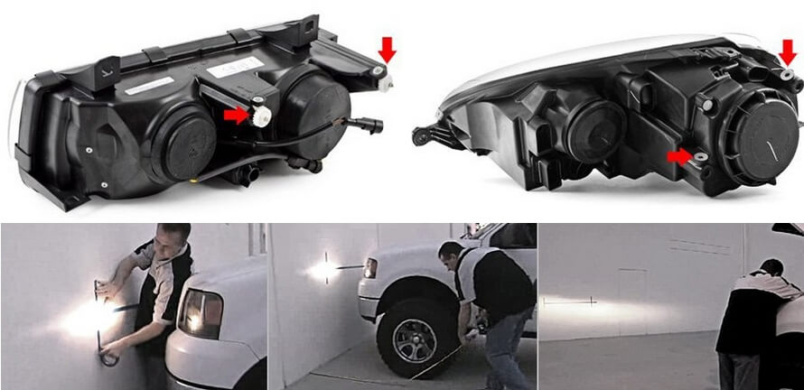 How to adjust Spec-D halo headlights