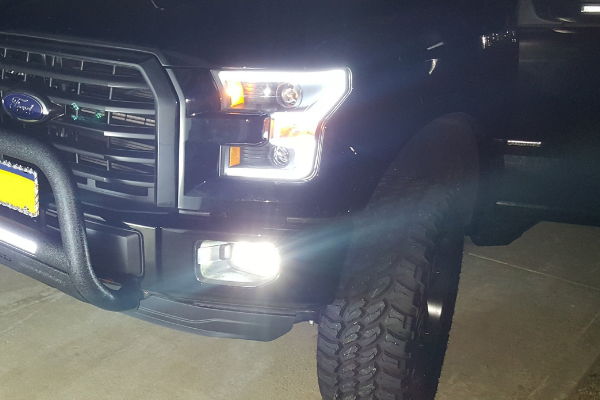 2015 F-150 with Anzo lights installed