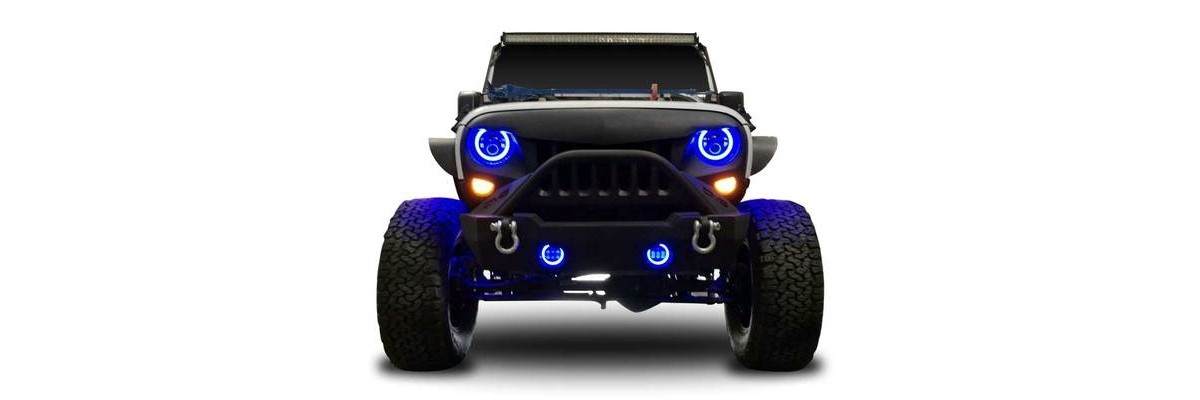 Halo Color Projector LED Headlights
