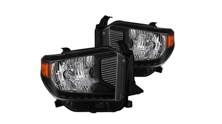 Spyder - Black Factory Style Headlights for Toyota Tundra