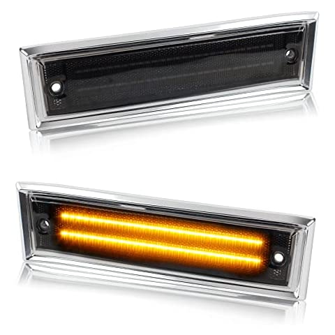NDRUSH Smoked Side Marker Lights