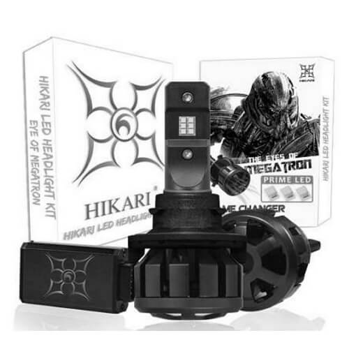 Hikari Ultra H4 LEDs Ultra-Thin Heat Sink Design